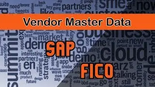 Sap FICO | Demo For Different Transactions in SAP | Vendor Master Data | Down Payment | Parking