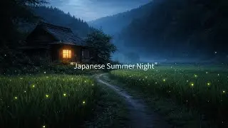 Japanese Countryside Night &ndash; Summer Crickets for Deep Sleep