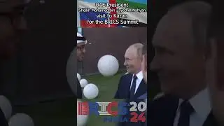 UAE President Sheikh Mohamed bin Zayed Al Nahyan visit to Kazan for the BRICS Summit