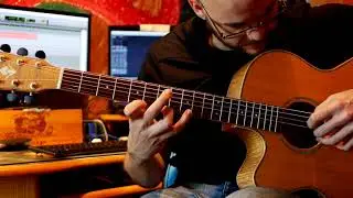 Yann Tiersen - Comptine d'un autre &eacute;t&eacute; ( acoustic guitar )