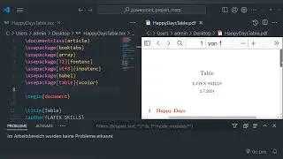 LATEX tutorial tables #tables #latex #science #writing #typesetting #journal #maths