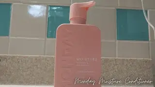 In Hand Review of MONDAY HAIRCARE Moisture Conditioner 12oz for Dry, Coarse, Stressed and Curly Hair