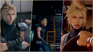 Top Cloud funny and awkward moment in FF7 Remake  - Part 1