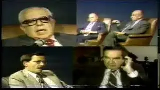 40 años después...(Sánchez, Townsend, Villanueva y Prialé en Testimonio de Hildebrandt).