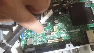 repair problem no sound tv led daiko LED32R7298K اصلاح مشكل الصوت في تلفاز ديكو 32 بوصة سمارت