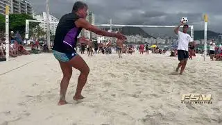 Periquito e Gabigol X Cabeção e Gui Gomes #futevoleishowdomilhao #futevôlei #futevolei #futvolei