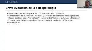 PRESENTACIÓN EN VIDEO DE PSICOPATOLOGÍA EVOLUTIVA