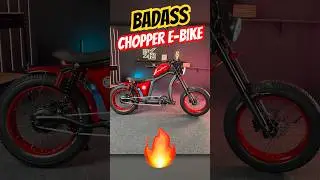 Insane Electric Chopper Bike &ndash; A Head-Turning Ride! #shorts