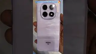 Redmi Note 15 Purple Stylish Design,Powerful Performance Long Battery#shortsfeed #ytshorts #shorts