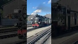 Letzter Dienst des Lokf&uuml;hrers #viralvideo #Fichtelbergbahn#trainspotting #steamlocomotive #O-Thal