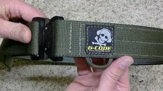 G-Code EDC Shooter's Belt