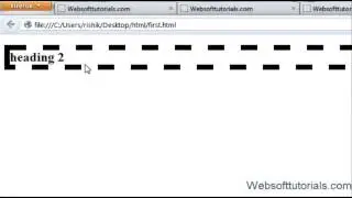 html and css Tutorial - 23 - styling borders with css