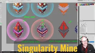 Singularity Mine Ep. 01 | Concepting, Color & Decal Iteration