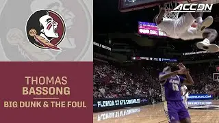 FSU Freshman Thomas Bassong's 1st&nbsp;Points Were Loud