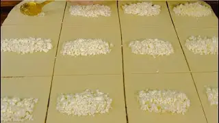 SADECE 3 MALZEMEYLE HAZIRLAYABİLECEĞİNİZ KOLAY ÇITIR ÇITIR PEYNİRLİ BÖREK TARİFİ👌👌👌