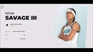 Kevin Savage - OTE - Adidas Next Gen EuroLeague Highlights