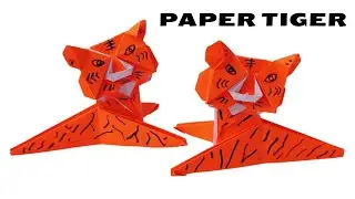 DIY Paper Tiger | How to make Tiger out of paper.