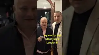 Wywiad przed Stand-up w Londynie #komedia #funny #humor #duet #standupcomedy