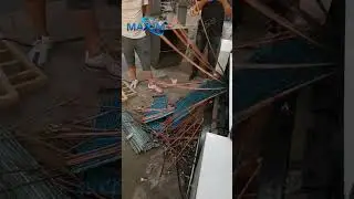 Demonstration of air conditioner radiator recycling dismantling and sorting process #copperaluminium