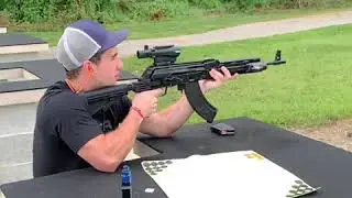 Saiga AK 47 slow motion