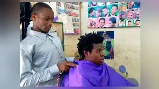 MTU WA KINYOZI AKIVUTA BHANGI😂😂