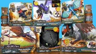🌟 HOW TO TAME YOUR DRAGON Toys Unboxing: Flying RC Toothless, Titan Red Dragon & More! | Konas2002 🎁