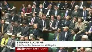 Stephen Lloyd at PMQs