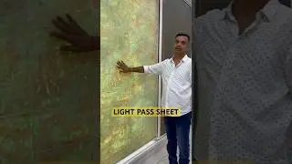 WPC LIGHT PASS SHEET || HIGHLIGHTER WALLS SHEET FOR INTERIOR AND EXTERIOR #wallpaper #walls #art