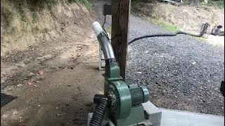 SAWDUST COLLECTOR SETUP HOOKED TO OUR WOODMIZER LT40 SAWMILL &hellip;