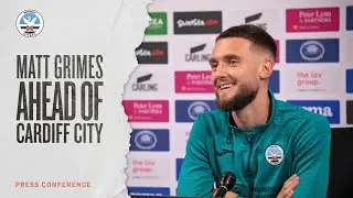 Matt Grimes ahead of Cardiff City | Press Conference
