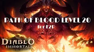 DIABLO IMMORTAL | Monk Guide - How to deafeat Roshak (Path of Blood lv. 20) if you F2P/Underleveled