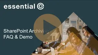 FAQs: Archiving and Restoring in SharePoint Online | Expert Demo with Ross Moorhead