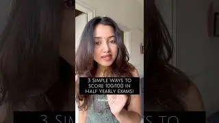 Class 10 Half Yearly Exam Strategy | How to Score 100/100 #motivation #halfyearlyexam2024 #class10