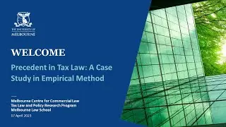 Precedent in Tax Law: A Case Study in Empirical Method