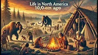 Life in North America 10,000 Years Ago Survival ,Hunting & Early Civilization
