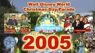 2005 Walt Disney World Christmas Day Parade | Regis Philbin | Kelly Ripa | Ryan Seacrest | Bob Iger