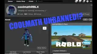 COOLMATHGAMES UNBANNED FROM ROBLOX