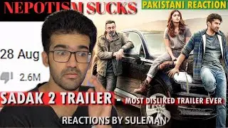 Sadak 2 Trailer | Pakistani Reaction & Discussion | Nepotism Khatam Karo