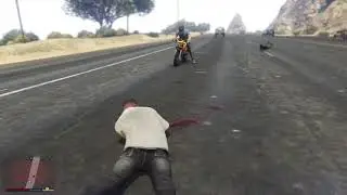 lion Attack on Franklin II GTA 5