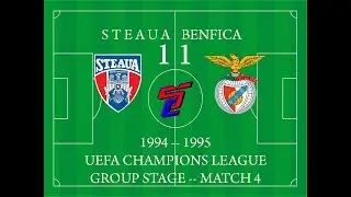 Steaua 1-1 Benfica (1994/1995 UCL)