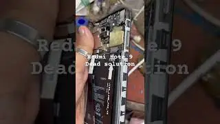 Redmi note 9 Dead Solution l Redmi note 9 Dead Repair l Redmi note 9 Kaise Repair Karen? #shortvideo