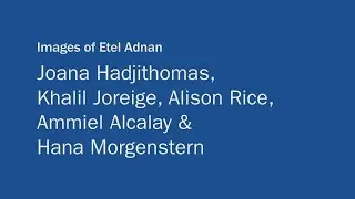 Images of Etel Adnan