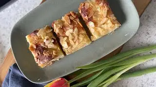 Немецкий кухен немецкий масляный пирог Butterkuchen сочный