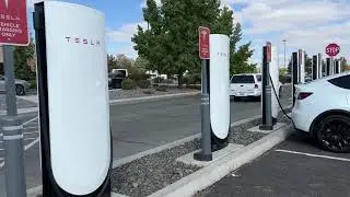 First Tesla V4 Supercharger in Sparks, NV!
