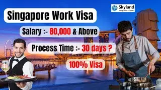 🔥 Singapore Work Visa for Chef, Kitchen Helper & Waiter | Salary ₹80,000 - ₹1 Lakh | 100% Visa!