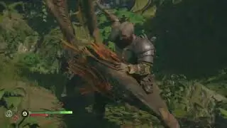 God of War Ragnarok - Wyvern Fight : GMGOW - No Damage Gameplay | PS5