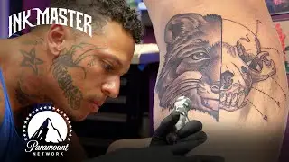 'Schematic Tattoo' Elimination Challenge Highlight | Turf War (Season 13)