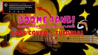 Boomerang - Blaster Bass cover with Tutorial and TABS! #basstutorial #basstabs