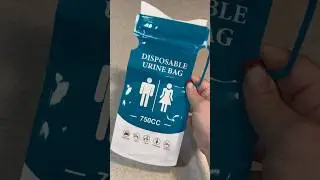Disposable Urine Bags. #urine #urineproblems #urine_infection #incontinence