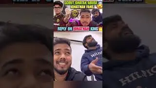 Scout & Ghatak Abusing Jonathan Fans! 😱🔥 Drama Unfolds! #Esportsnews #jonathangaming #bgminews